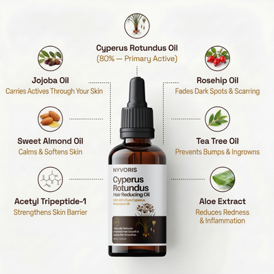 Natural Cyperus Hair Reducing Oil