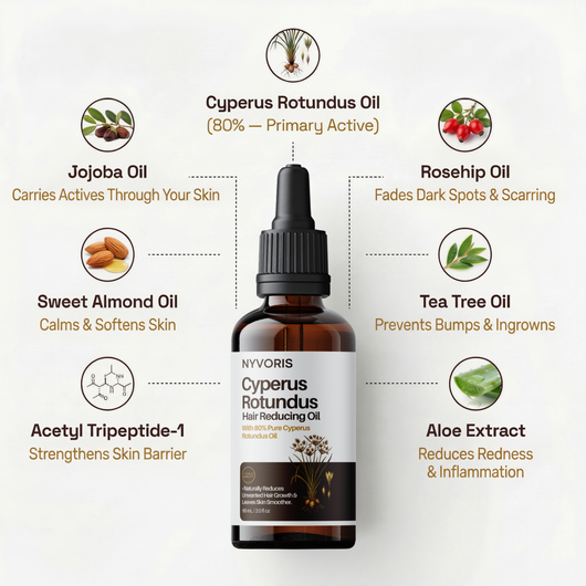 Natural Cyperus Hair Reducing Oil