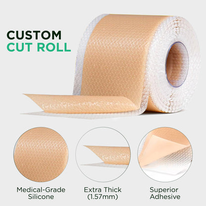 MEDICAL-GRADE SILICONE SCAR RECOVERY SHEETS