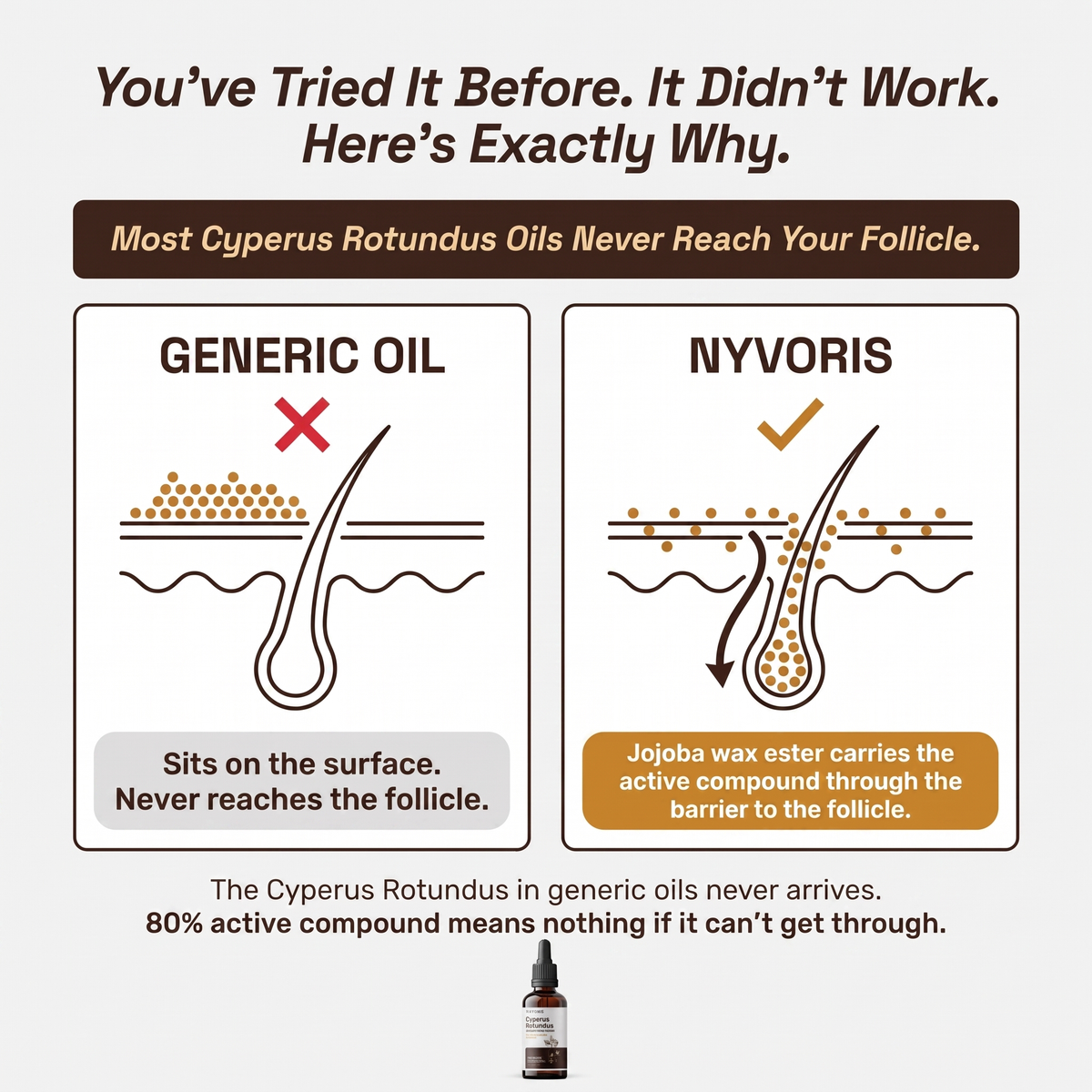 Jojoba That Acts Like Your Own Skin — So It Actually Reaches The Follicle
